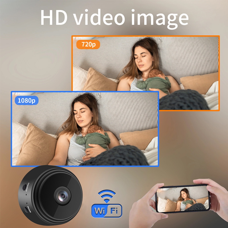 1080P HD Mini WiFi Camera Baby – обзор и цена Home Security Cameras