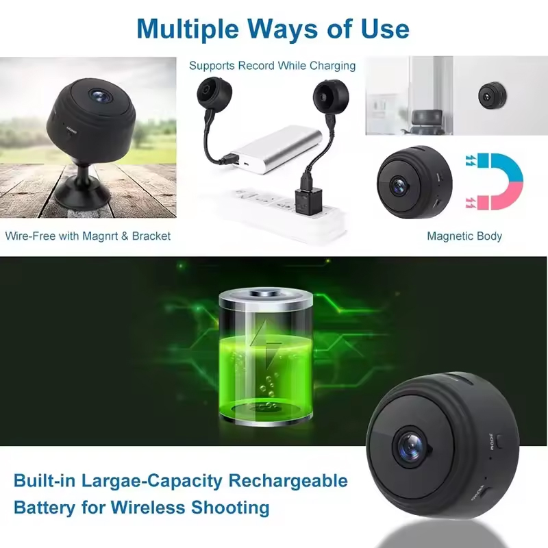 1080P HD Mini WiFi Camera Baby – обзор и цена Home Security Cameras