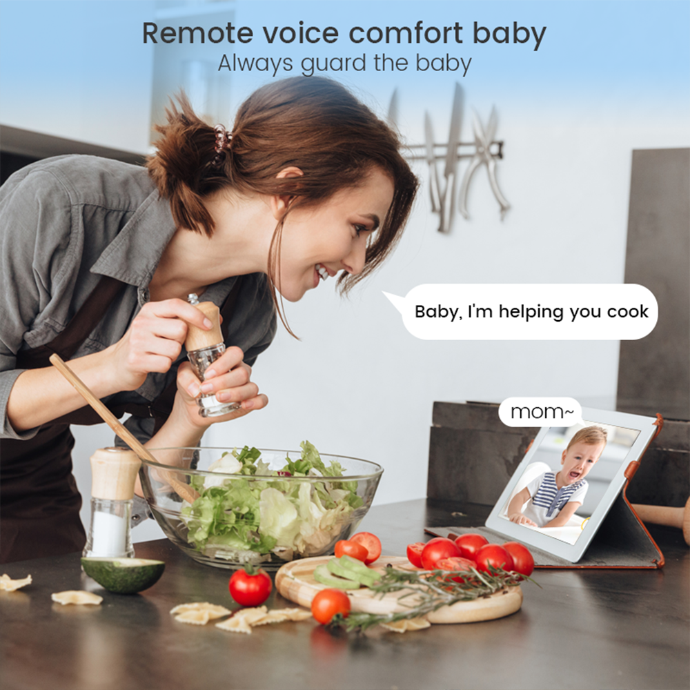 4MP WiFi xiaovv indoor Baby Mo – обзор и цена Home Security Bell
