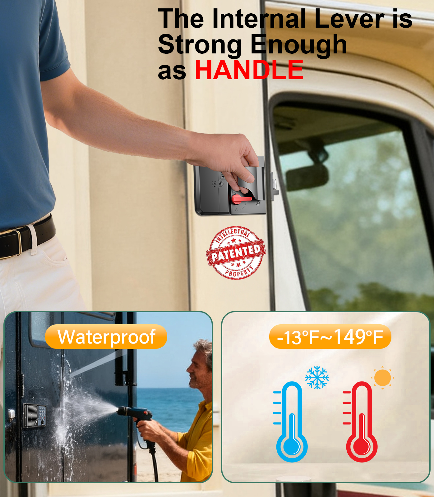 Smart RV Door Locks Keyless En – обзор и цена Door Lock Smart Keypad