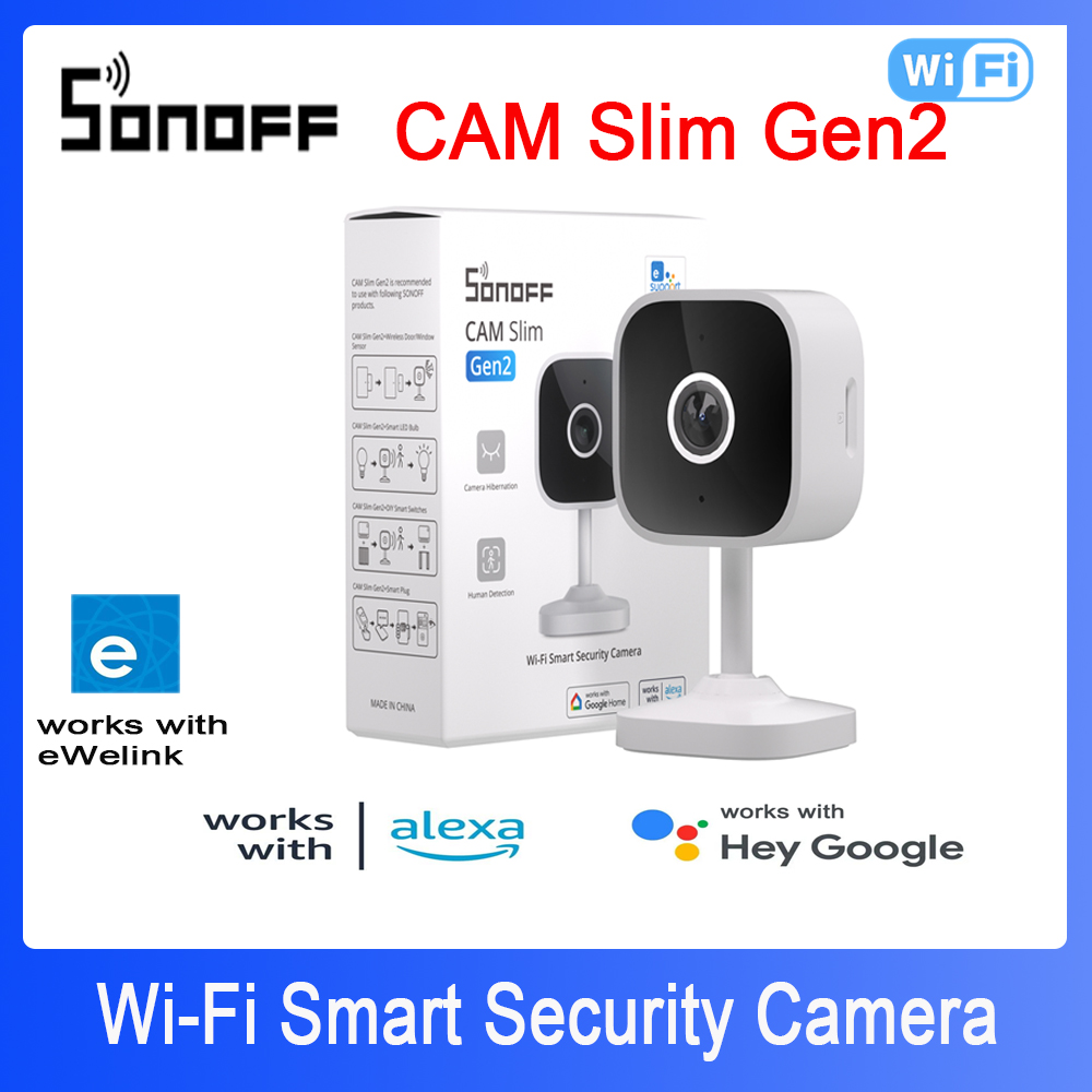 SONOFF CAM Slim Gen2 WiFi Smar – обзор и цена Home Security Network