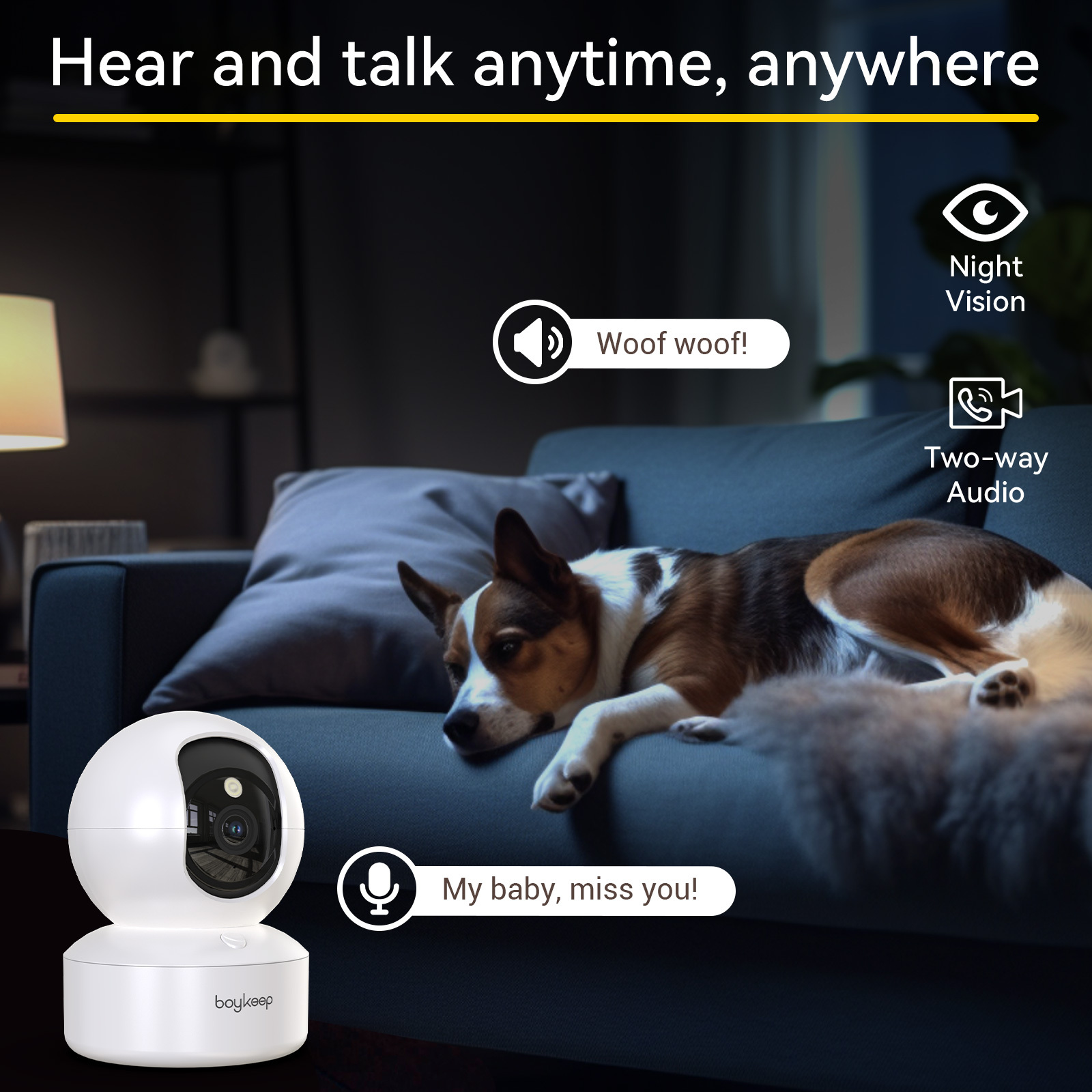 BoyKeep Smart Camera 2K Securi – обзор и цена Home Security Eufy