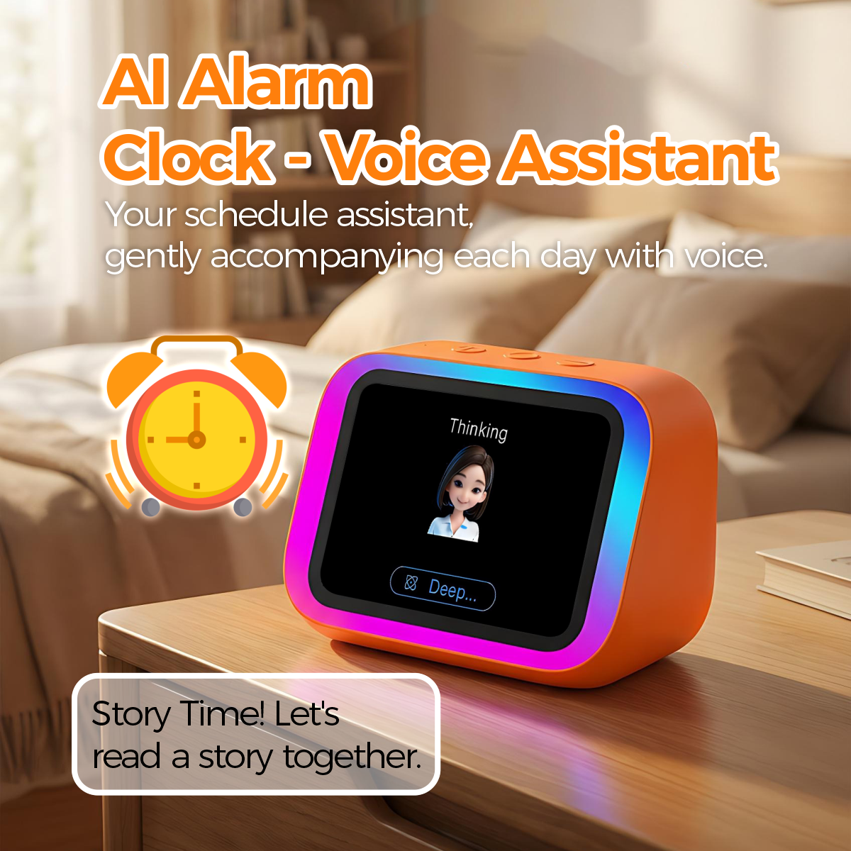 AI Bluetooth Speaker 5.4 AI vo – обзор и цена Home Security Gadgets