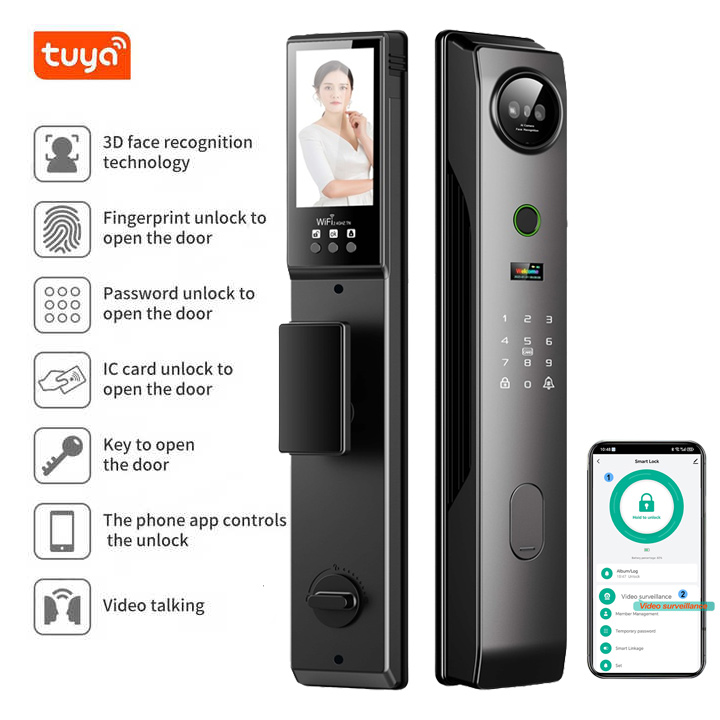 Glomarket Smart Lock Tuya App  – обзор и цена Door Lock Smart Keypad