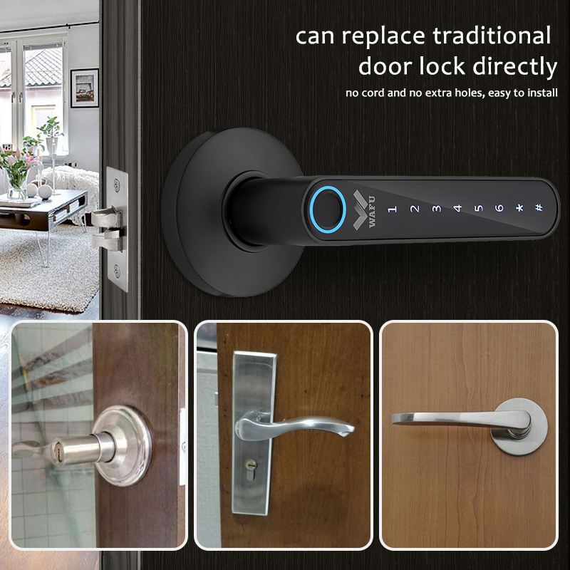 Multiple Unlocked ways with Ph – обзор и цена Door Lock Smart Keypad