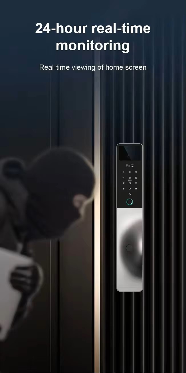 3D Face Unlocking Smart Door L – обзор и цена Home Security System Installation