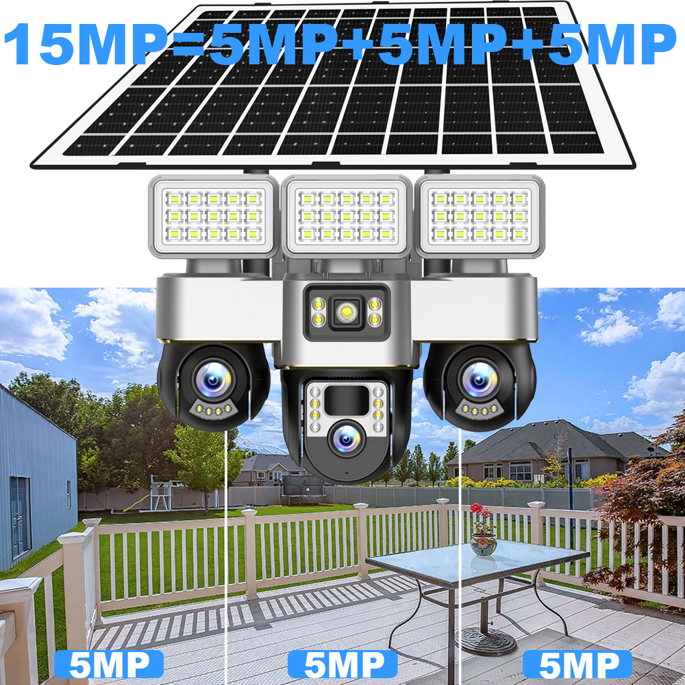 4G Sim Card Camera With Solar  – обзор и цена Home Security Outdoor Camera System