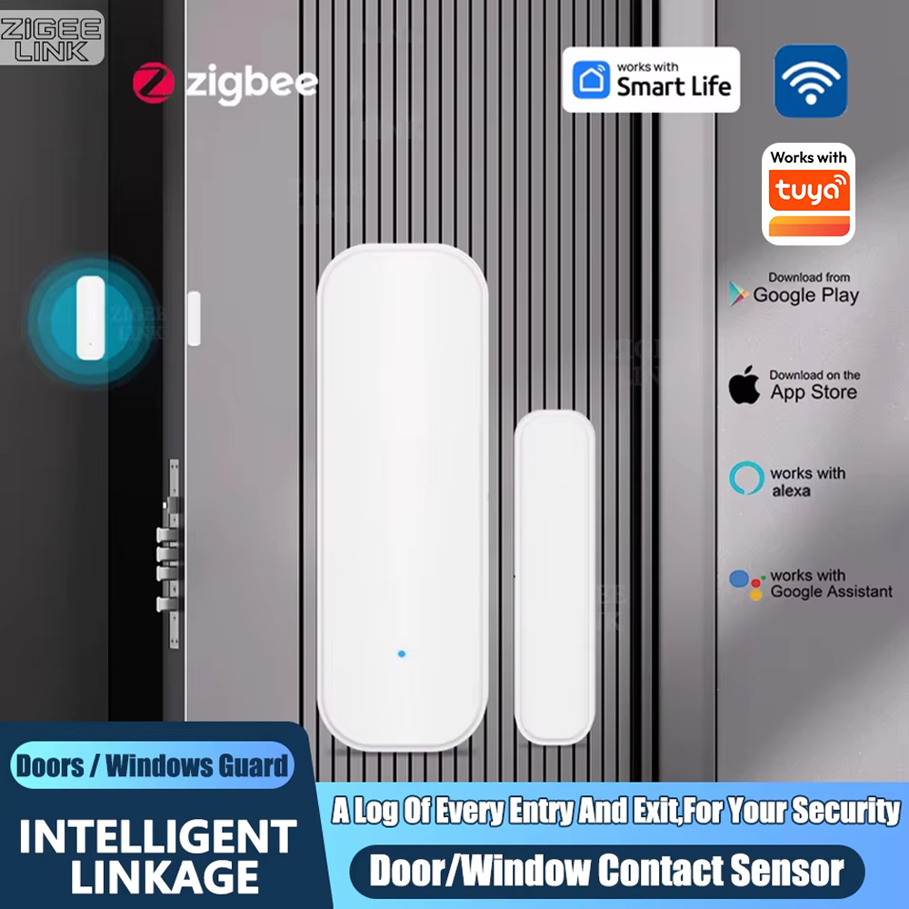 ZigBee Door Window Sensor Wire – обзор и цена Home Security Gadgets