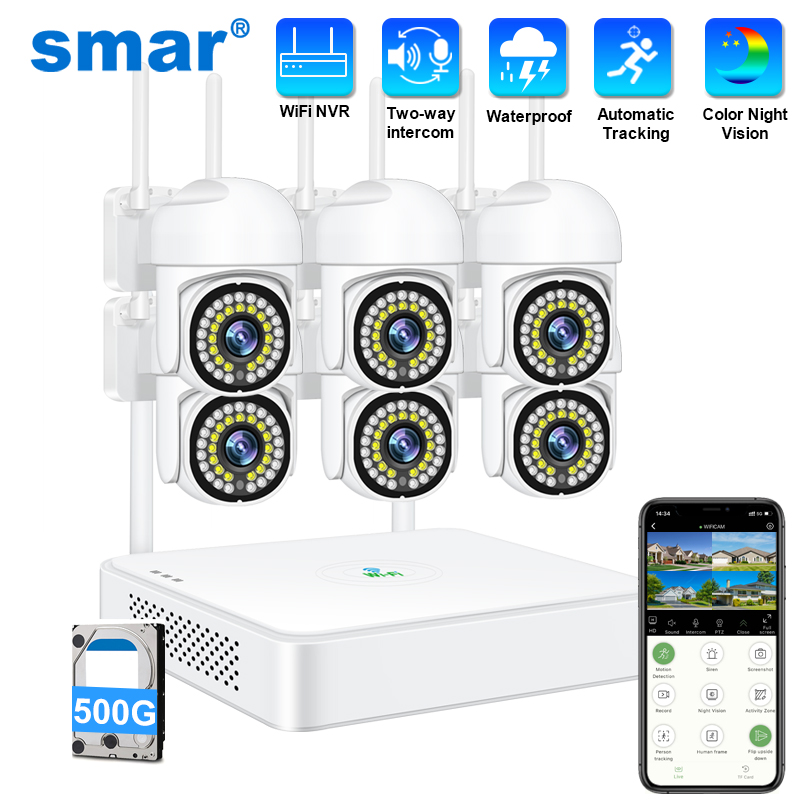Smar 3MP Wireless CCTV Securit – обзор и цена Home Security Gadgets