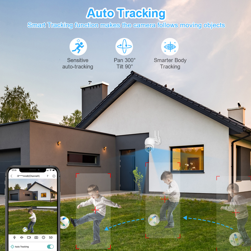 Smar 3MP Wireless CCTV Securit – обзор и цена Home Security Gadgets