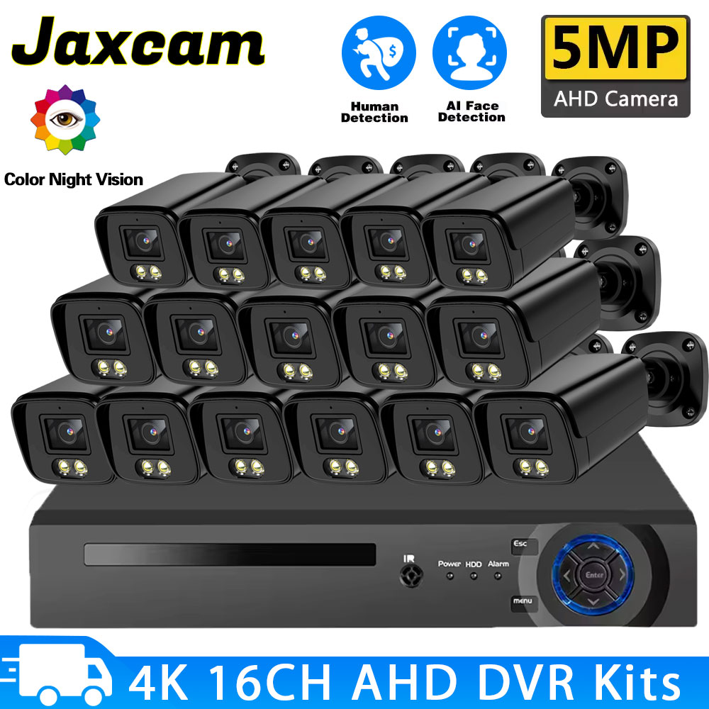 5MP 16PCS AHD Security Camera  – обзор и цена Home Security Outdoor Camera System