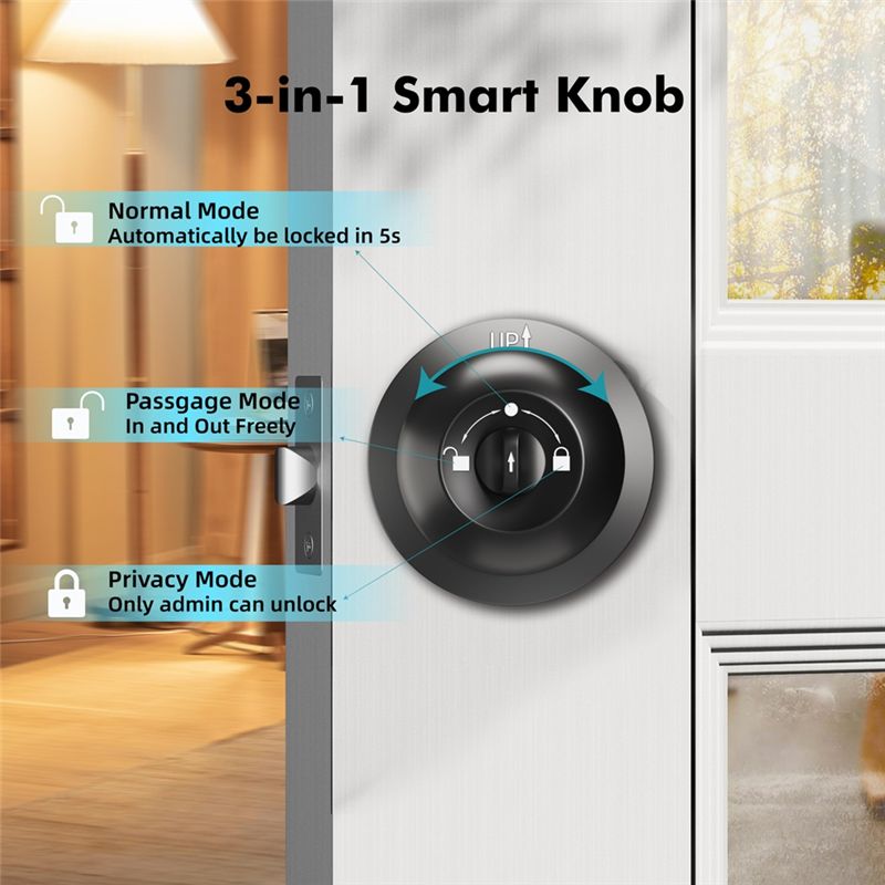 B67C Smart Door Knob With Lock – обзор и цена Door Lock Smart Keypad