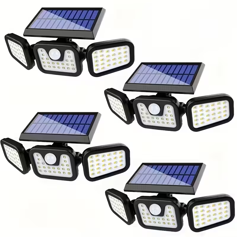 74 LED Solar Security Street L – обзор и цена Solar Security Light