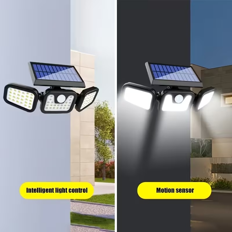 74 LED Solar Security Street L – обзор и цена Solar Security Light