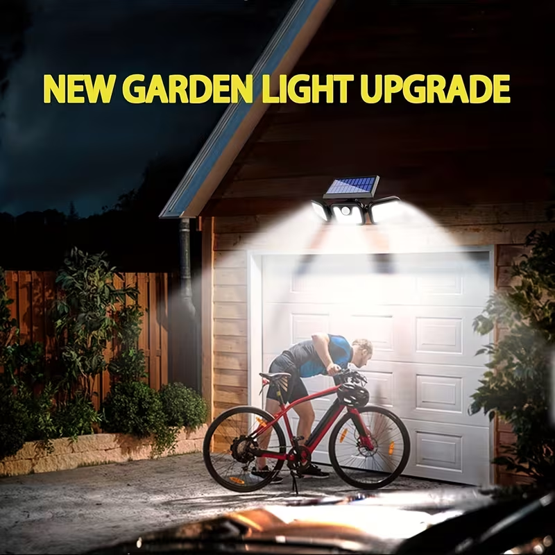 74 LED Solar Security Street L – обзор и цена Solar Security Light