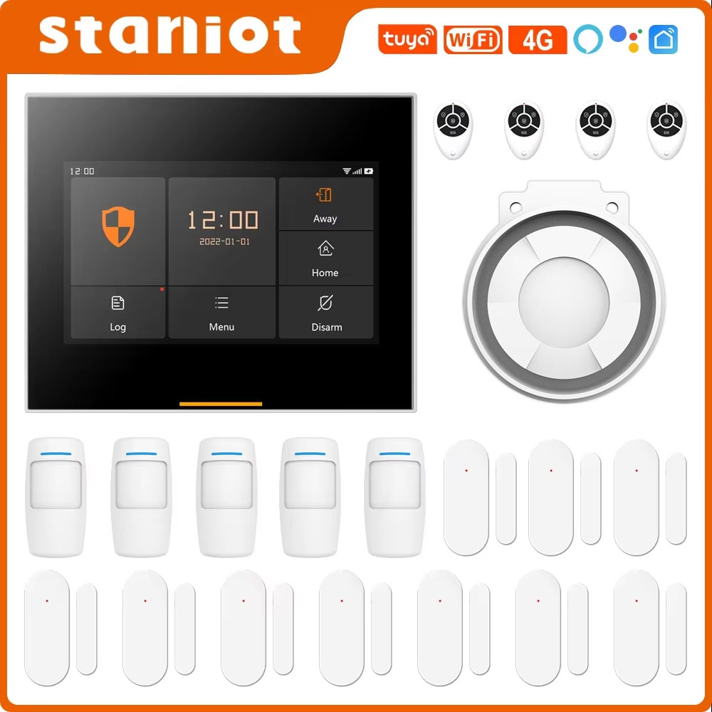 Staniot 433MHz Wireless Wifi 4 – обзор и цена Home Security System Installation