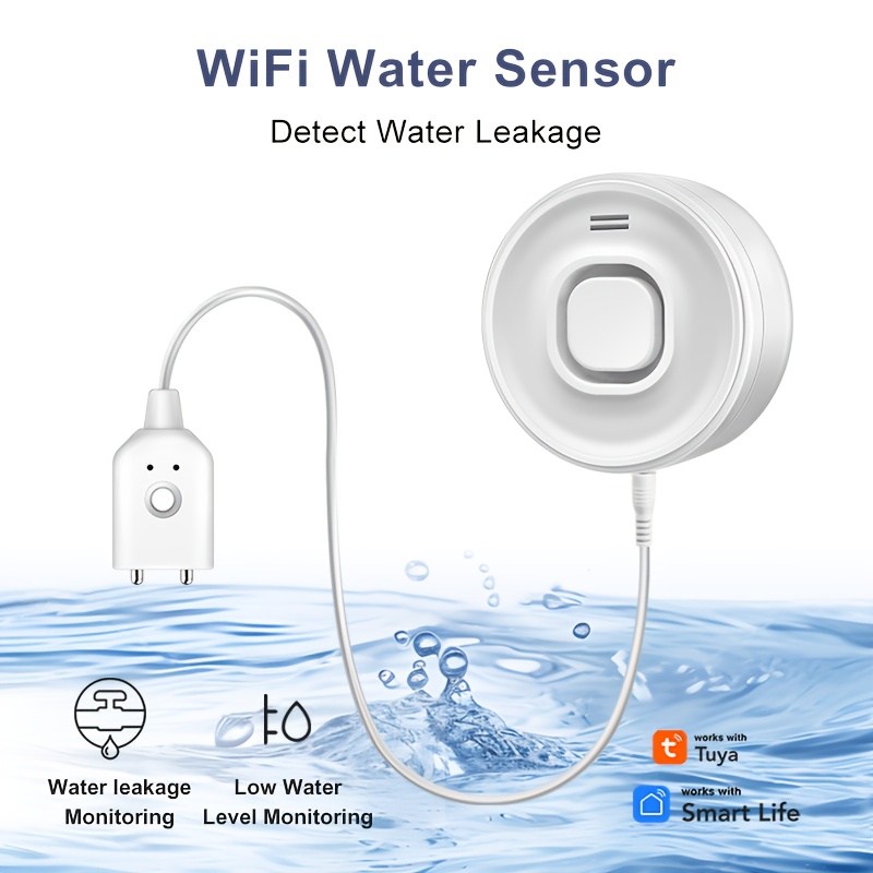 YNF Smart WiFi Water Leak Dete – обзор и цена Home Security Gadgets