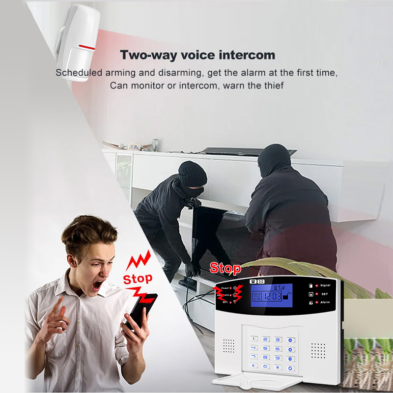 DYGSM Tuya Smart 4G+Wifi Home  – обзор и цена Home Security System Installation