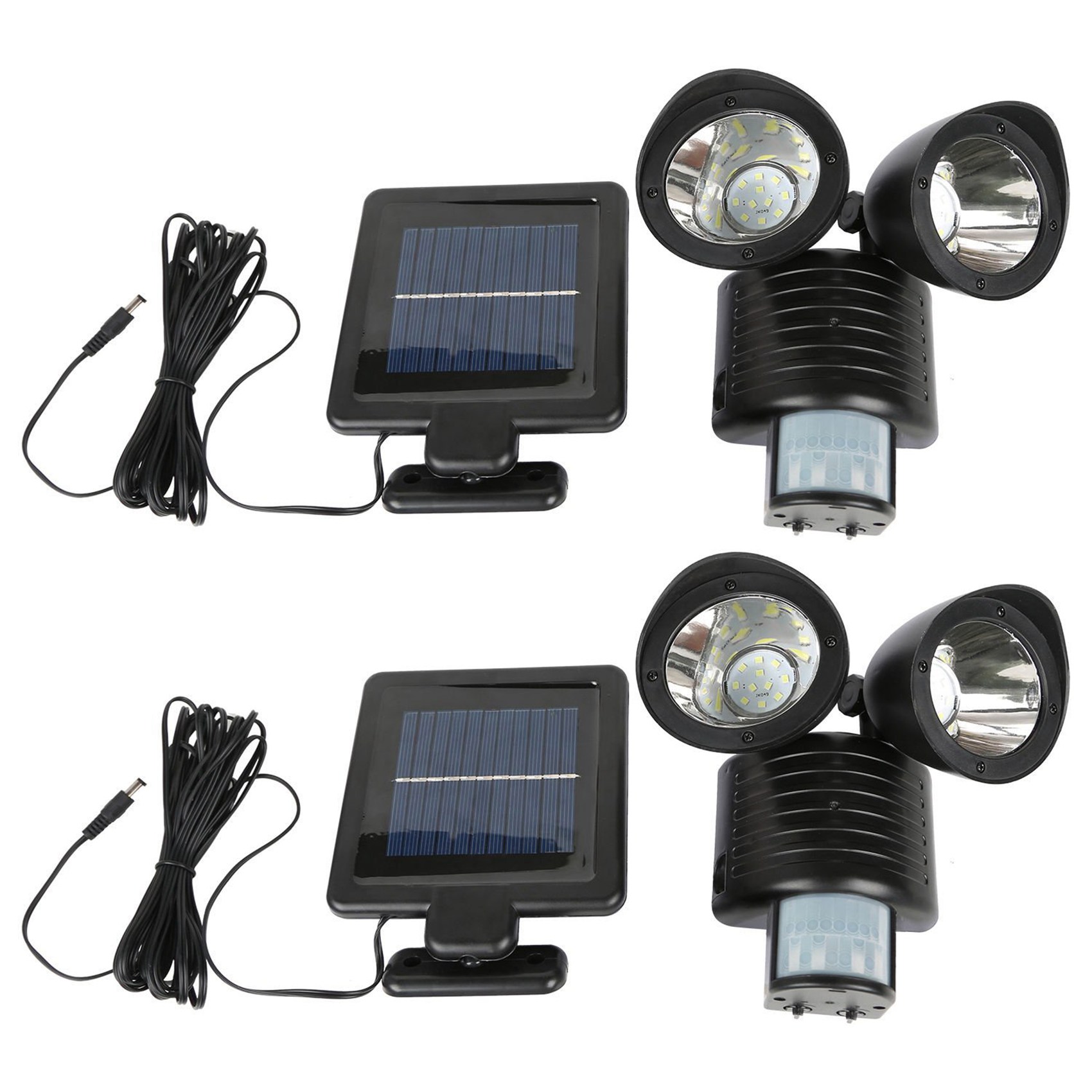 ABMR-2X 22 LED Dual Security D – обзор и цена Solar Security Light
