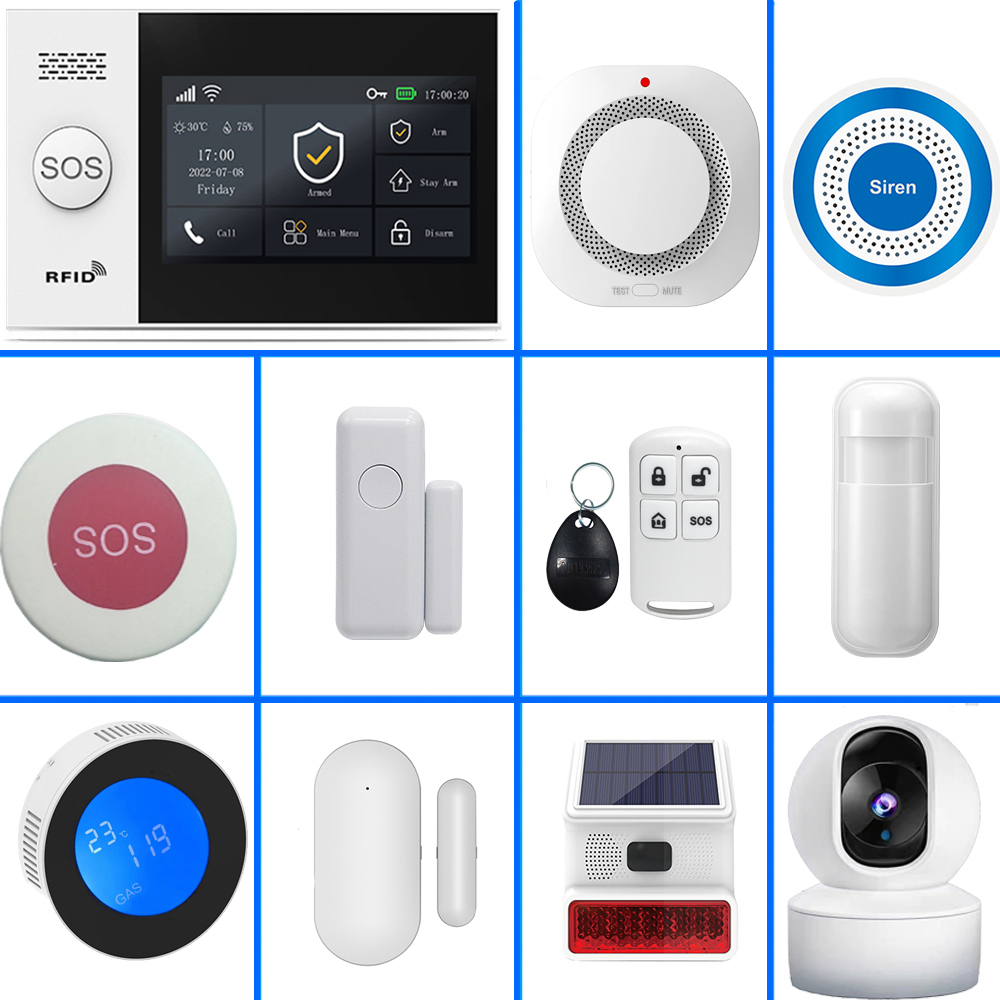 PGST 4G Tuya Smart Home Alarm  – обзор и цена Home Security System Installation
