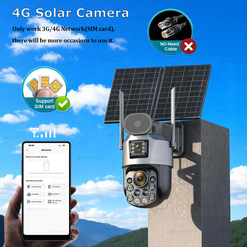 Dual Lens Home Outdoor Surveil – обзор и цена Home Security Outdoor Camera System