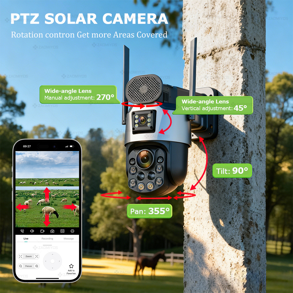 Dual Lens Home Outdoor Surveil – обзор и цена Home Security Outdoor Camera System