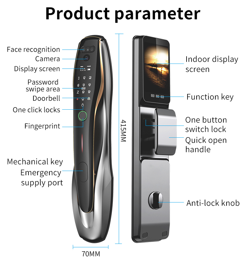 TYSH Tuya Security Fingerprint – обзор и цена Door Lock Smart Keypad