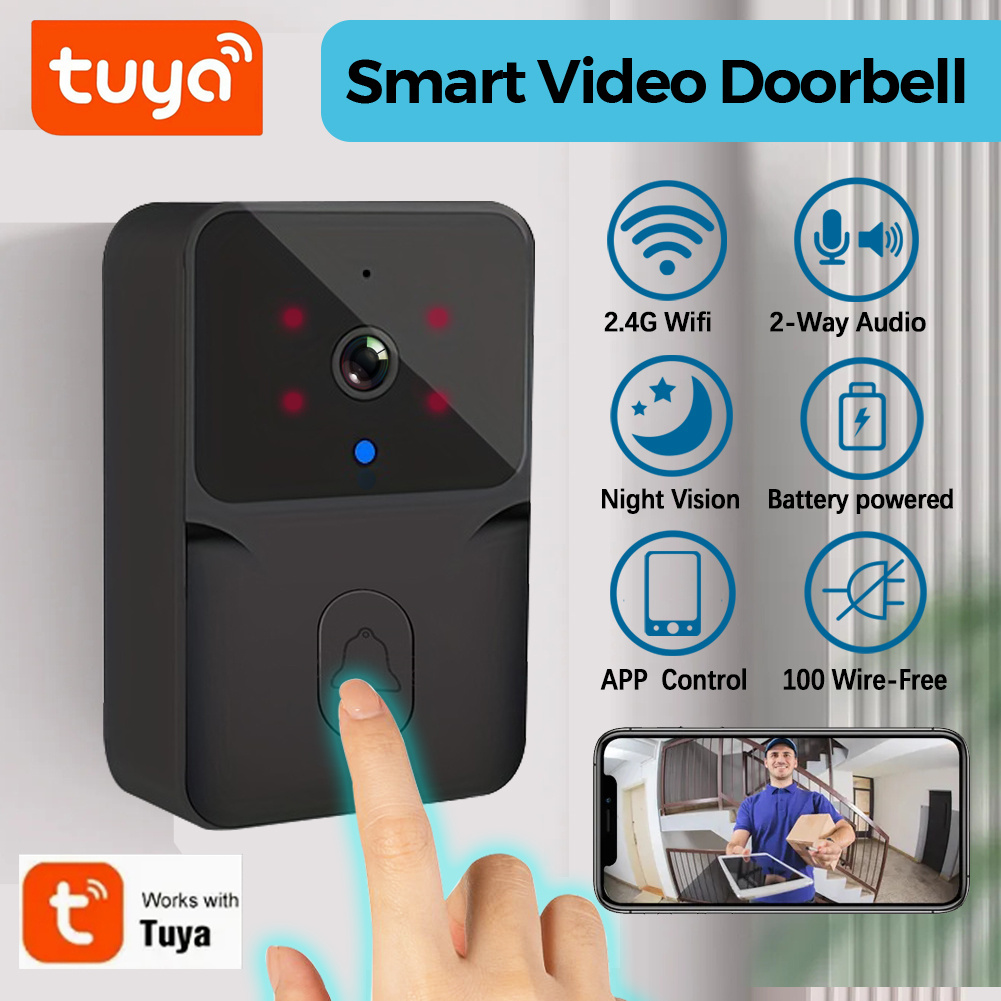 tuya Wireless smart video door – обзор и цена Home Security Bell