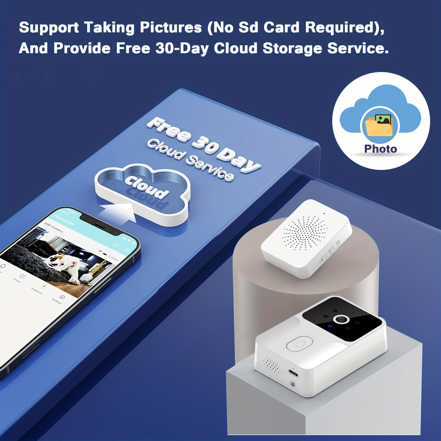 tuya Wireless smart video door – обзор и цена Home Security Bell